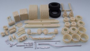 KFS 1/24 SCANIA R系列卡車用 中軸舉昇轉